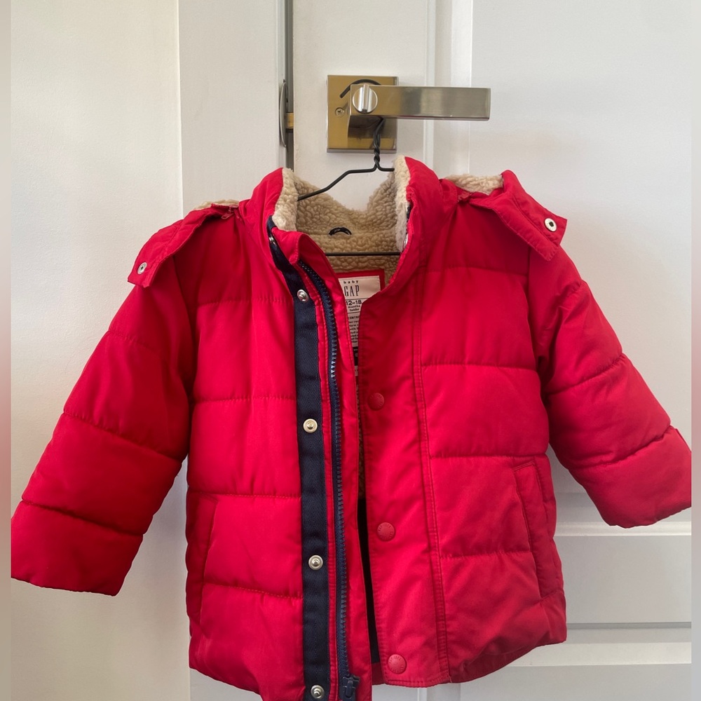 GAP Bright Red Toddler Jacket